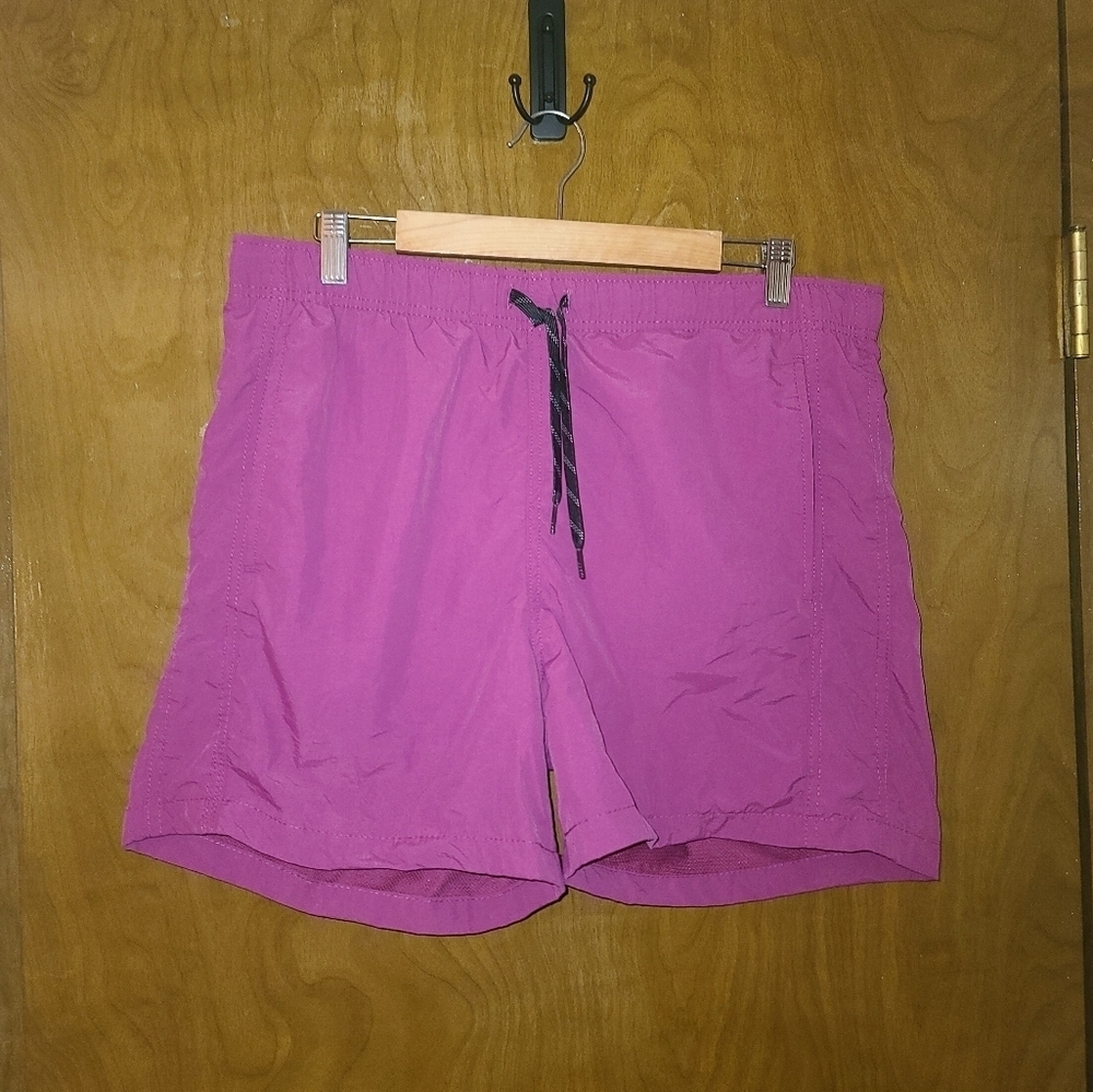 Pulgg purple nylon shorts size L